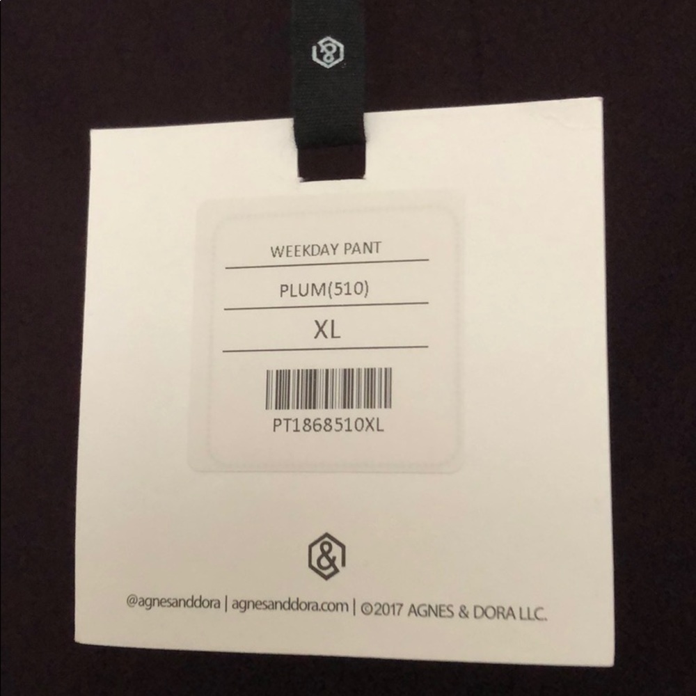 BNWT Agnes and Dora weekday pants